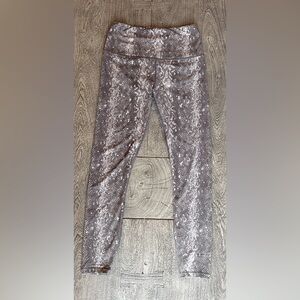 Varley Century Snake Print Gray Leggings. EXCELLENT CONDITION!!